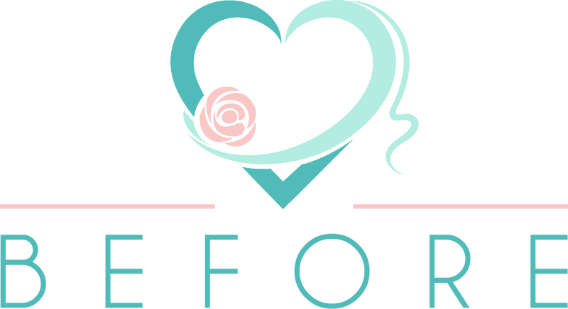 Digital image of a green heart with the word "BEFORE" written below it. This image represents the BEFORE premarital counseling package offered at a therapy practice in Atlanta, GA. 30518 | 30519